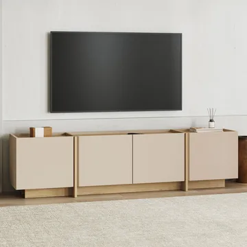 Sylvenn TV-benk 180 cm - Safir Eik - Møbler - TV- & Mediamøbler - Mediestativ & veggfeste - TV-veggfeste