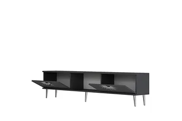Tari TV-benk 150 cm - Antrasitt/Sølv - Møbler - TV- & Mediamøbler - TV benk & mediabenk