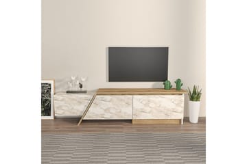 Tavros TV-benk 180 cm - Eik - Møbler - TV- & Mediamøbler - TV benk & mediabenk