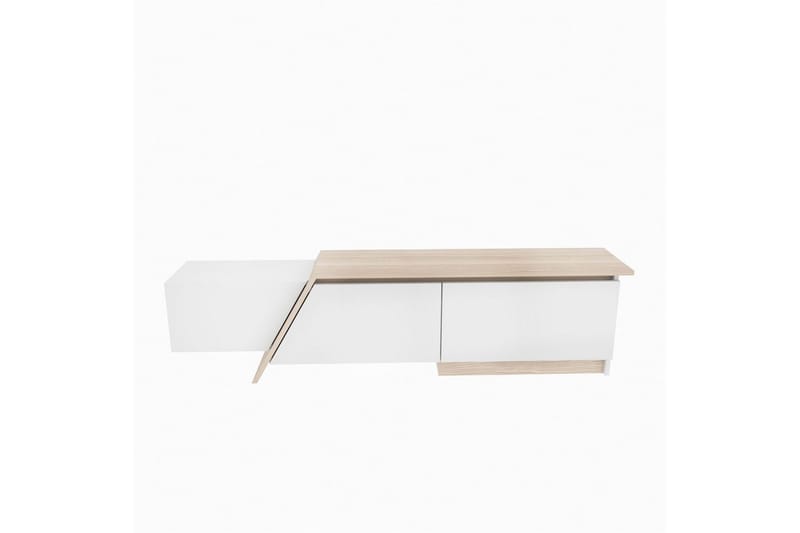 Tavros TV-benk 180 cm - Hvit - Møbler - TV- & Mediamøbler - TV benk & mediabenk