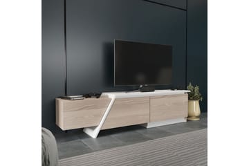 Tavros TV-benk 180 cm - Rød/Hvit - Møbler - TV- & Mediamøbler - TV benk & mediabenk