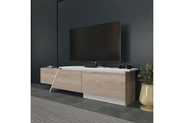 Tavros TV-benk 180 cm - Rød/Hvit - Møbler - TV- & Mediamøbler - TV benk & mediabenk