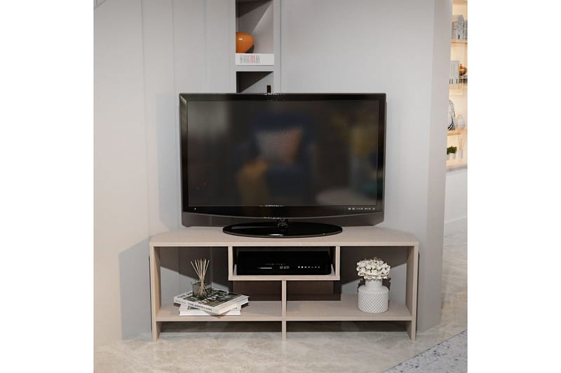 Torlin TV-benk 120 cm - Beige - Møbler - TV- & Mediamøbler - TV benk & mediabenk