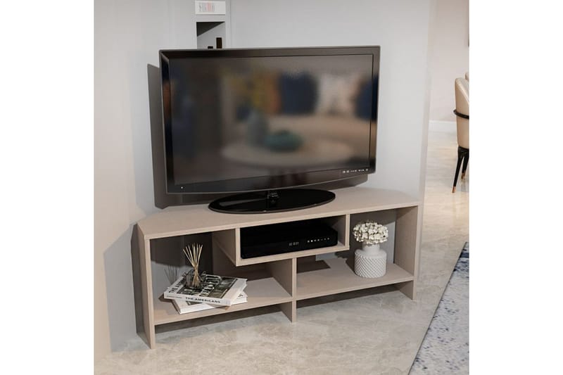 Torlin TV-benk 120 cm - Beige - Møbler - TV- & Mediamøbler - TV benk & mediabenk