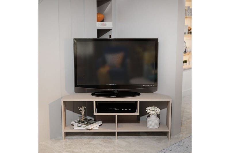 Torlin TV-benk 120 cm - Beige - Møbler - TV- & Mediamøbler - TV benk & mediabenk