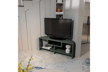 Torlin TV-benk 120 cm - Grønn - Møbler - TV- & Mediamøbler - TV benk & mediabenk