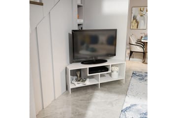 Torlin TV-benk 120 cm - Hvit - Møbler - TV- & Mediamøbler - TV benk & mediabenk