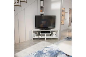 Torlin TV-benk 120 cm - Hvit - Møbler - TV- & Mediamøbler - TV benk & mediabenk