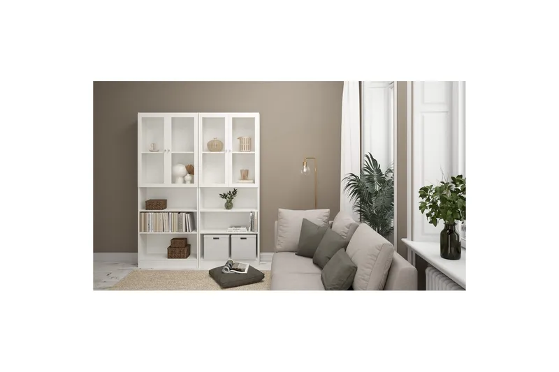 Trysil Dør til Bokhylle 95,7 cm - Hvit - Møbler - TV- & Mediamøbler - Mediestativ & veggfeste - TV-veggfeste