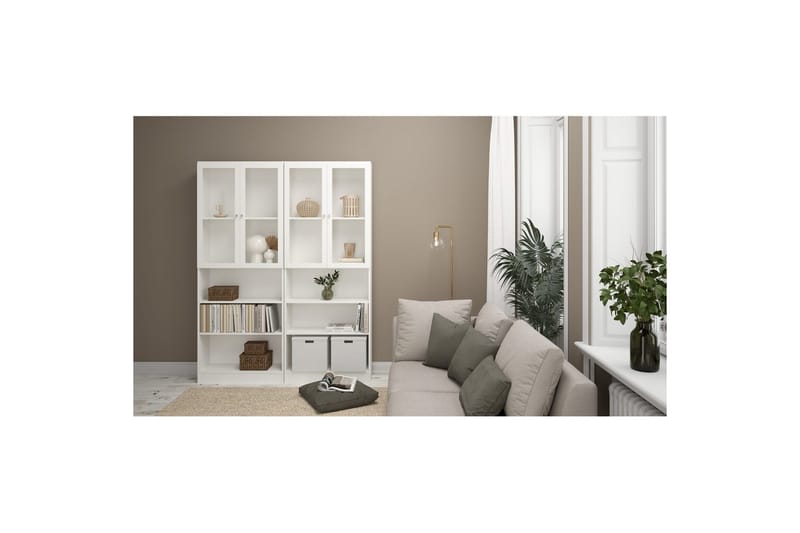 Trysil Dør til Bokhylle 95,7 cm - Hvit - Møbler - TV- & Mediamøbler - Mediestativ & veggfeste - TV-veggfeste