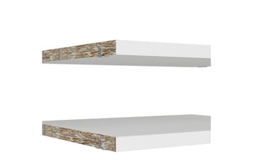Trysil Hylleplate 37 cm - Hvit - Møbler - TV- & Mediamøbler - Mediestativ & veggfeste - TV-veggfeste