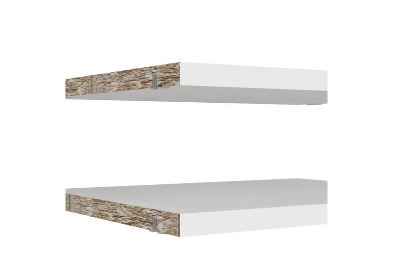 Trysil Hylleplate 37 cm - Hvit - Møbler - TV- & Mediamøbler - Mediestativ & veggfeste - TV-veggfeste