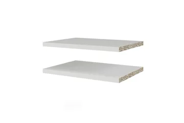 Trysil Hylleplate 37 cm - Hvit - Oppbevaring - Hylle