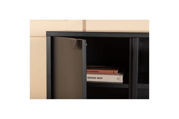 TV-benk Piring - Svart - Møbler - TV- & Mediamøbler - TV benk & mediabenk