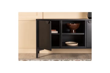 TV-benk Piring - Svart - Møbler - TV- & Mediamøbler - TV benk & mediabenk