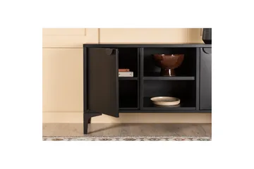 TV-benk Piring - Svart - Møbler - TV- & Mediamøbler - TV benk & mediabenk