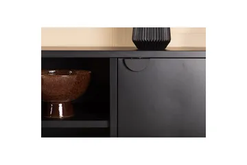 TV-benk Piring - Svart - Møbler - TV- & Mediamøbler - TV benk & mediabenk