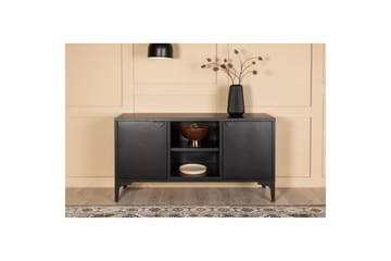 TV-benk Piring - Svart - Møbler - TV- & Mediamøbler - TV benk & mediabenk