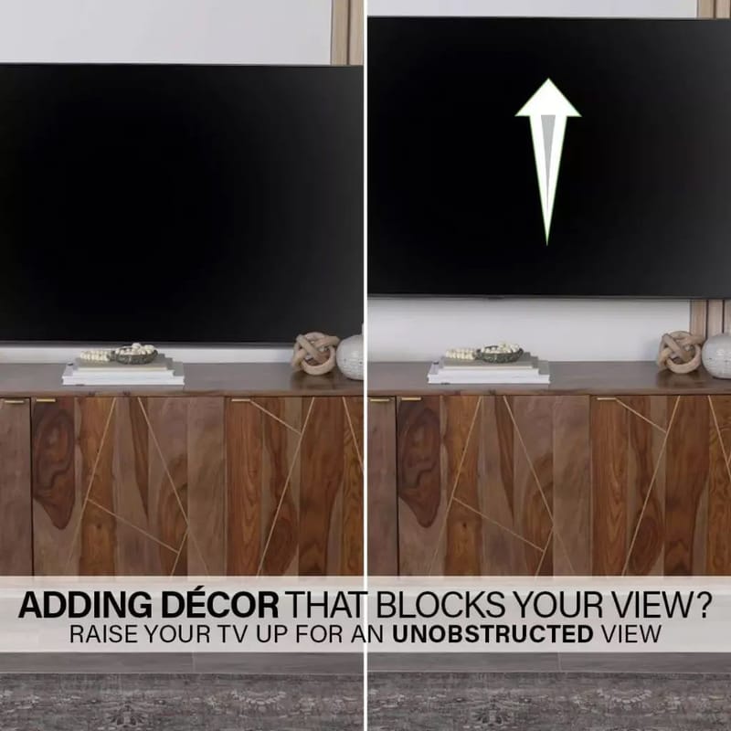 TV-feste Sanus 4D Max Vesa 200x200 19-43 Full Motion Svart - Svart - Møbler - TV- & Mediamøbler - Mediestativ & veggfeste - TV-veggfeste