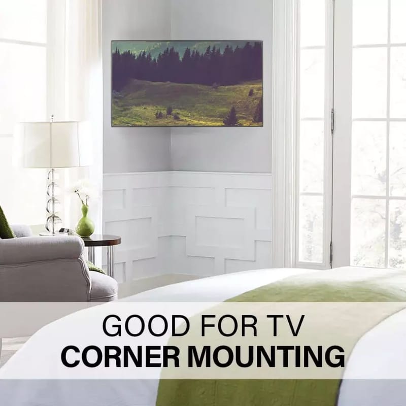 TV-feste Sanus 4D Max Vesa 200x200 19-43 Full Motion Svart - Svart - Møbler - TV- & Mediamøbler - Mediestativ & veggfeste - TV-veggfeste