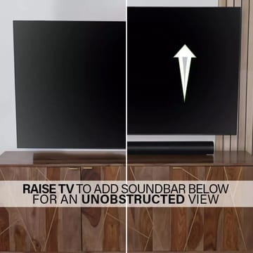 TV-feste Sanus 4D Max Vesa 200x200 19-43 Full Motion Svart - Svart - Møbler - TV- & Mediamøbler - Mediestativ & veggfeste - TV-veggfeste