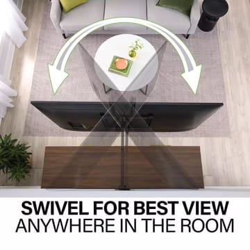 TV-feste Sanus 4D Max Vesa 400x400 32–65 Full Motion svart - Svart - Møbler - TV- & Mediamøbler - Mediestativ & veggfeste - TV-veggfeste