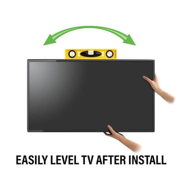 TV-feste Sanus Max Vesa 600x450 40-90 Full Motion Svart - Svart - Møbler - TV- & Mediamøbler - Mediestativ & veggfeste - TV-veggfeste