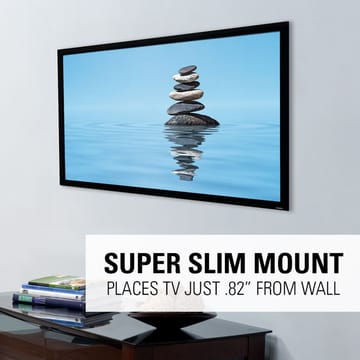 TV-feste Sanus Superslim 51-80 VLT16-B2 - svart - Møbler - TV- & Mediamøbler - Mediestativ & veggfeste - TV-veggfeste