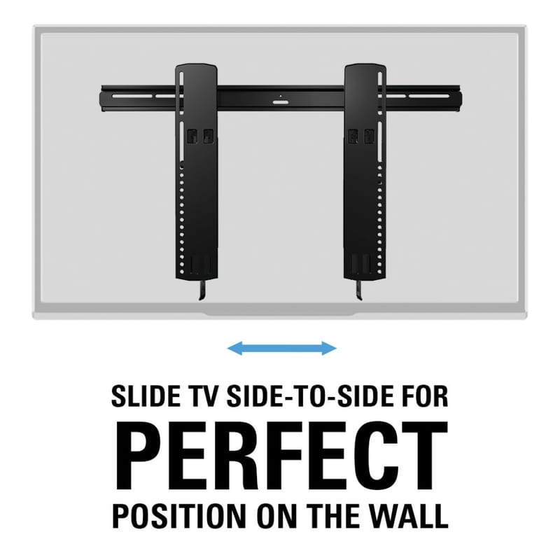 TV-feste Sanus Superslim 51-80 VLT16-B2 - svart - Møbler - TV- & Mediamøbler - Mediestativ & veggfeste - TV-veggfeste