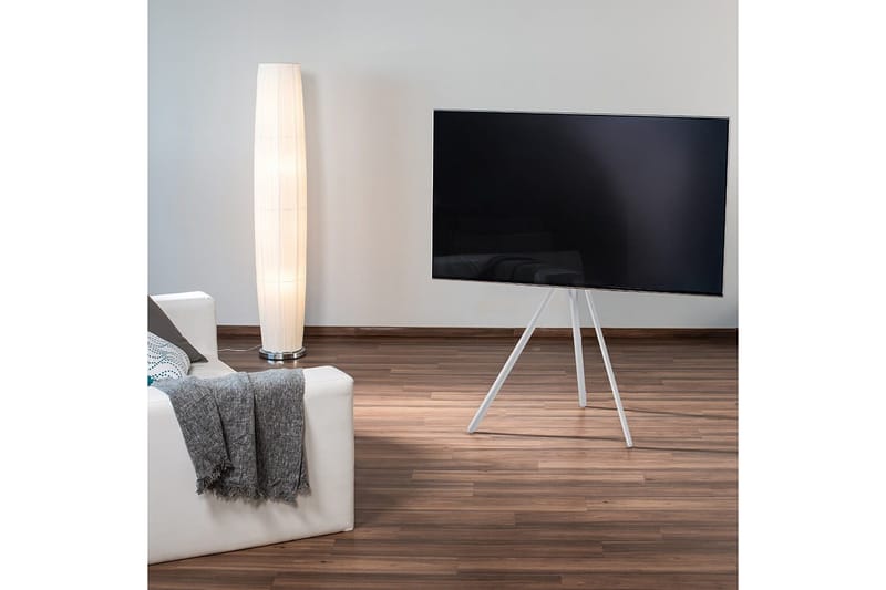 TV Gulvstativ Hama Design Opptil 75 Hvit - Hvit - Møbler - TV- & Mediamøbler - Mediestativ & veggfeste - TV-veggfeste