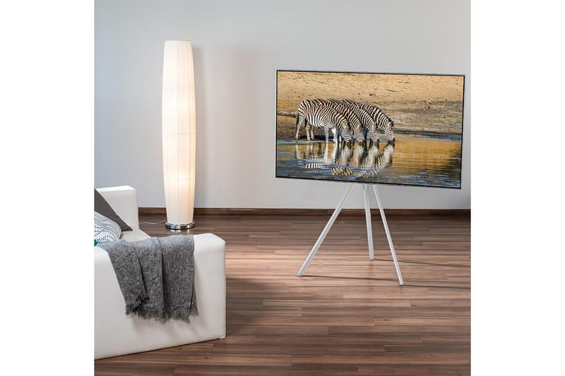 TV Gulvstativ Hama Design Opptil 75 Hvit - Hvit - Møbler - TV- & Mediamøbler - Mediestativ & veggfeste - TV-veggfeste