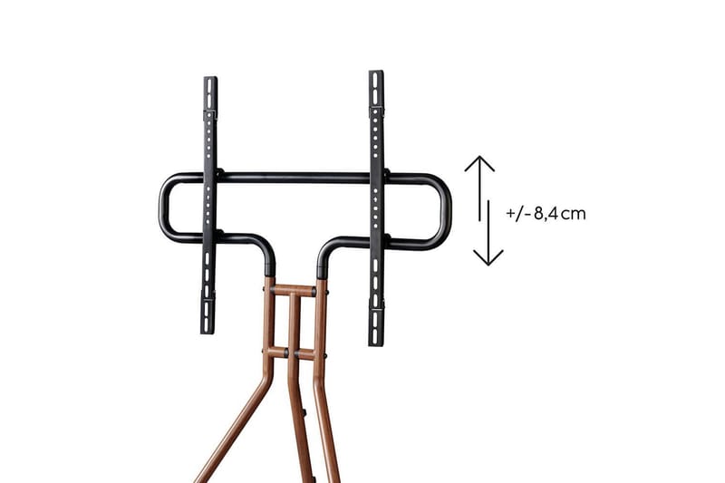 TV Gulvstativ Hama Design Opptil 75 - Mørkebrun - Møbler - TV- & Mediamøbler - Mediestativ & veggfeste - TV-veggfeste
