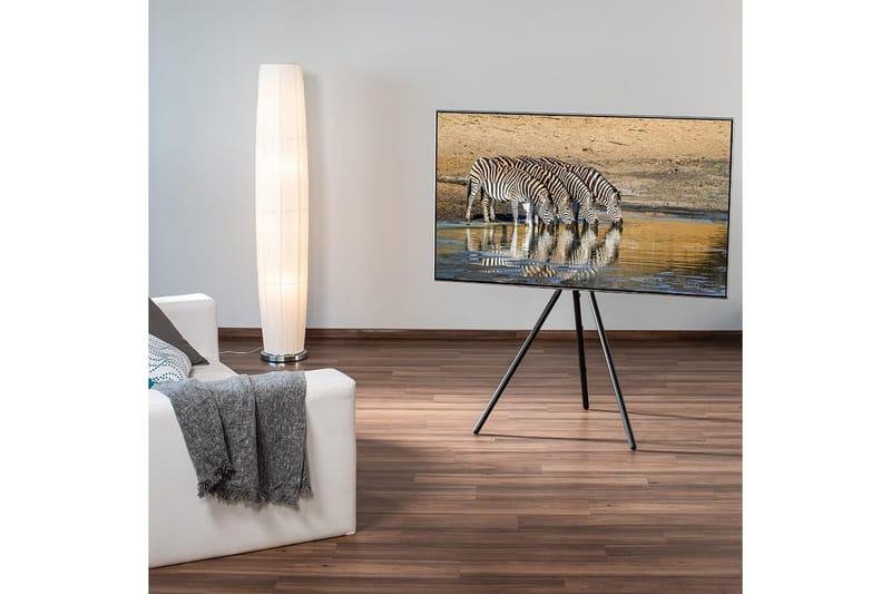 TV Gulvstativ Hama Design Opptil 75 Svart - Svart - Møbler - TV- & Mediamøbler - Mediestativ & veggfeste - TV-veggfeste