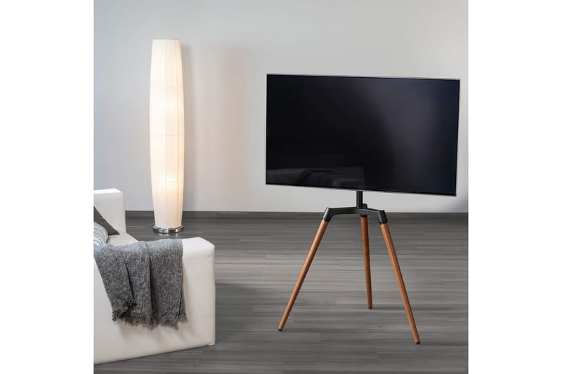 TV Gulvstativ Hama Staffelidesign Opptil 65 - Beige||Svart - Møbler - TV- & Mediamøbler - Mediestativ & veggfeste - TV-veggfeste
