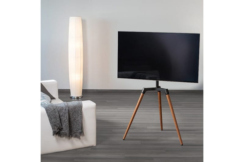 TV Gulvstativ Hama Staffelidesign Opptil 65 - Beige||Svart - Møbler - TV- & Mediamøbler - Mediestativ & veggfeste - TV-veggfeste