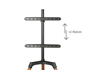 TV Gulvstativ Hama Staffelidesign Opptil 65 - Beige||Svart - Møbler - TV- & Mediamøbler - Mediestativ & veggfeste - TV-veggfeste