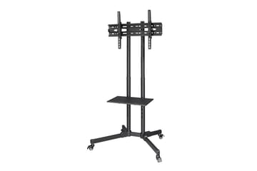 TV-stativ Hama VESA Trolley opptil 75 svart - Svart - Møbler - TV- & Mediamøbler - Mediestativ & veggfeste - TV-veggfeste
