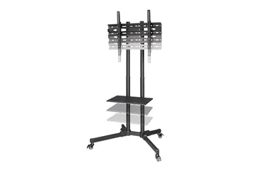 TV-stativ Hama VESA Trolley opptil 75 svart - Svart - Møbler - TV- & Mediamøbler - Mediestativ & veggfeste - TV-veggfeste