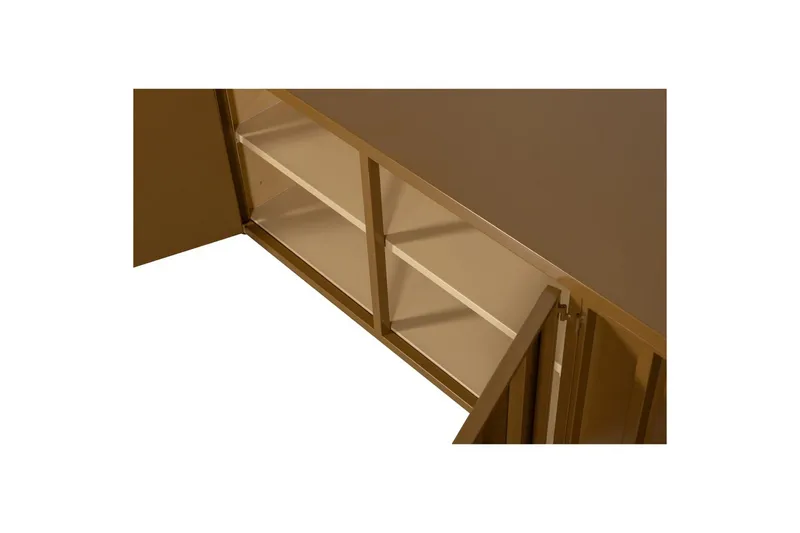 TV-stativ Level - Honninggul - Møbler - TV- & Mediamøbler - TV benk & mediabenk