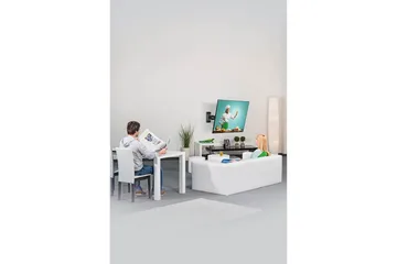 TV-veggfeste Hama VESA Full Motion opptil 65 Easy Fix svart - Svart - Møbler - TV- & Mediamøbler - Mediestativ & veggfeste - TV-veggfeste