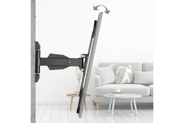TV-veggfeste Hama VESA Full Motion opptil 65 Easy Fix svart - Svart - Møbler - TV- & Mediamøbler - Mediestativ & veggfeste - TV-veggfeste