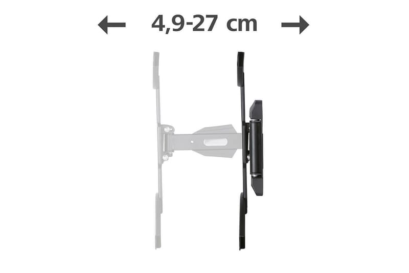 TV Veggfeste Hama VESA Full Motion Opptil 65 Easy Fix Svart - Møbler - TV- & Mediamøbler - Mediestativ & veggfeste - TV-veggfeste
