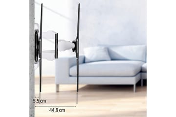 TV Veggfeste Hama VESA Full Motion Opptil 90 Svart - Møbler - TV- & Mediamøbler - Mediestativ & veggfeste - TV-veggfeste