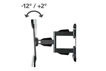 TV-veggfeste Hama VESA Full Motion Svart - Svart - Møbler - TV- & Mediamøbler - Mediestativ & veggfeste - TV-veggfeste