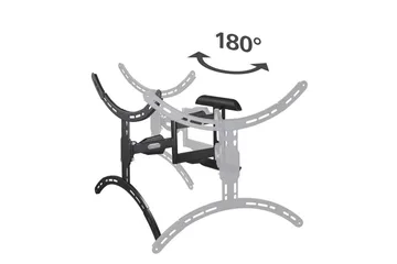 TV-veggfeste Hama VESA Full Motion Svart - Svart - Møbler - TV- & Mediamøbler - Mediestativ & veggfeste - TV-veggfeste