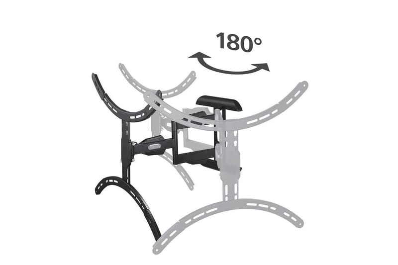 TV-veggfeste Hama VESA Full Motion Svart - Svart - Møbler - TV- & Mediamøbler - Mediestativ & veggfeste - TV-veggfeste