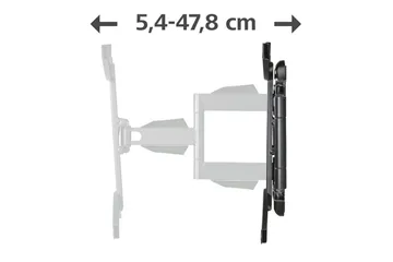 TV-veggfeste Hama VESA Full Motion Svart - Svart - Møbler - TV- & Mediamøbler - Mediestativ & veggfeste - TV-veggfeste