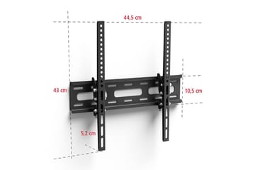 TV Veggfeste Hama VESA Tilt Opptil 75 Svart - Møbler - TV- & Mediamøbler - Mediestativ & veggfeste - TV-veggfeste