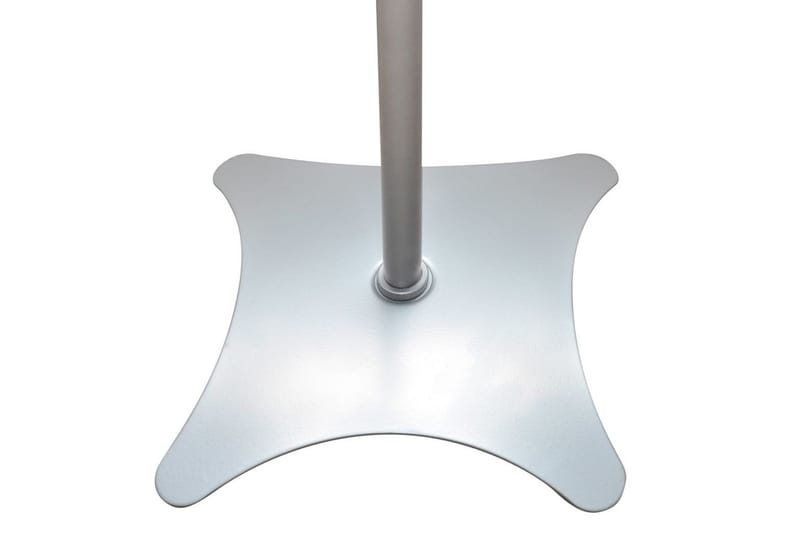 Universal høyttalerstativ 2 stk Sølv - Høyttalerstativ