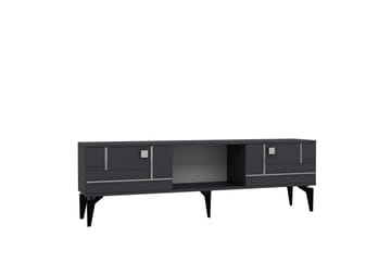 Varno TV-benk 150 cm - Antrasitt/Sølv - Møbler - TV- & Mediamøbler - TV benk & mediabenk